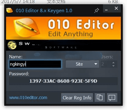 十六进制编辑器 010 Editor v13.0.2 安装注册激活汉化教程