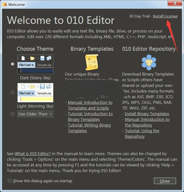 十六进制编辑器 010 Editor v13.0.2 安装注册激活汉化教程